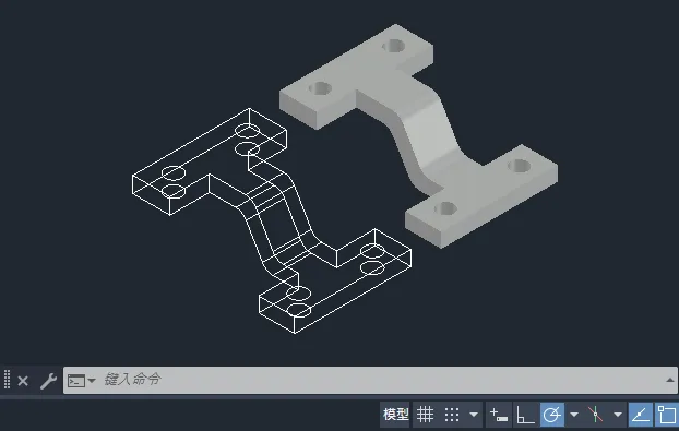 CAD2024的三维实体如何提取边