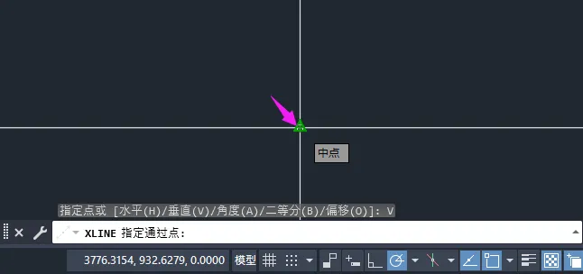 CAD垂直构造线如何绘制