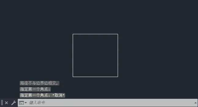 CAD如何使用延伸的窗交功能