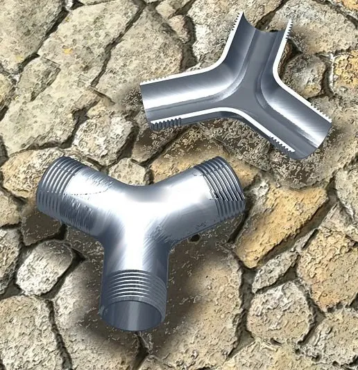AutoCAD制作三通管建模实例教程