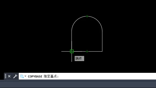 CAD2023带基点复制的使用方法