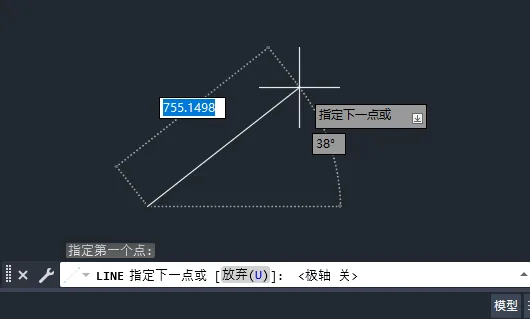 CAD2019怎么打开或关闭按指定角度限制光标