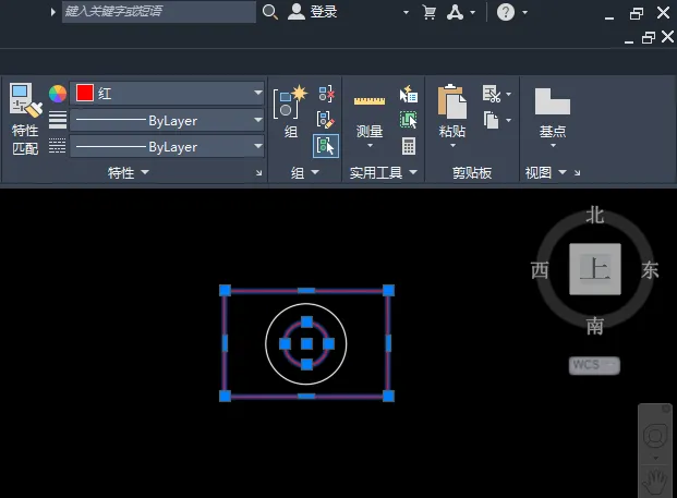 CAD2023怎么按颜色选择对象