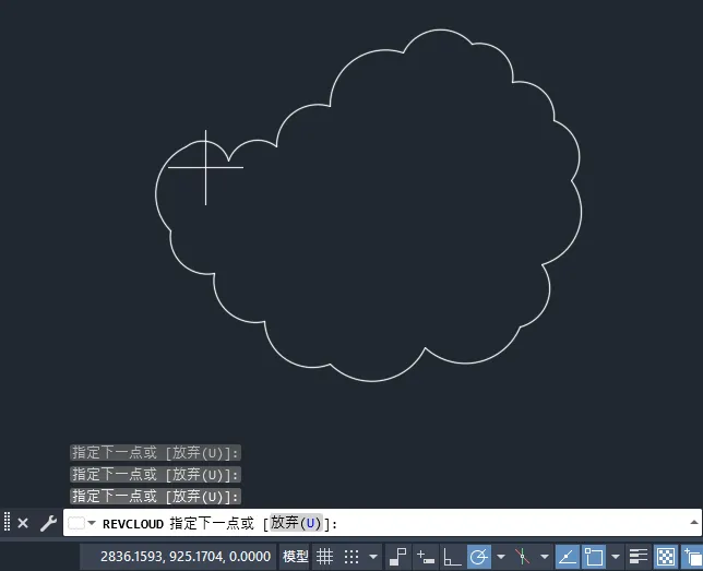 CAD多边形修订线怎么画