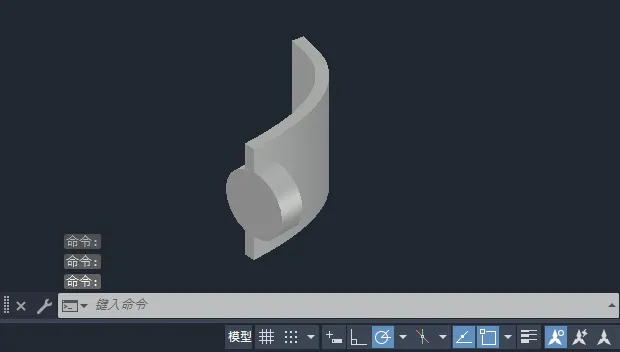 CAD2024软件怎么实体拉伸面