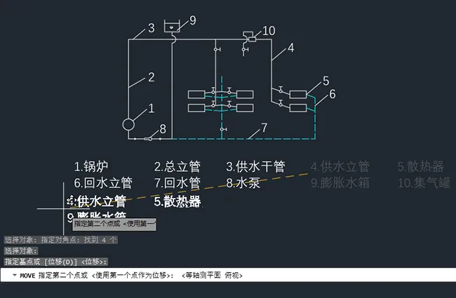cad单独移动文字快捷键是什么？