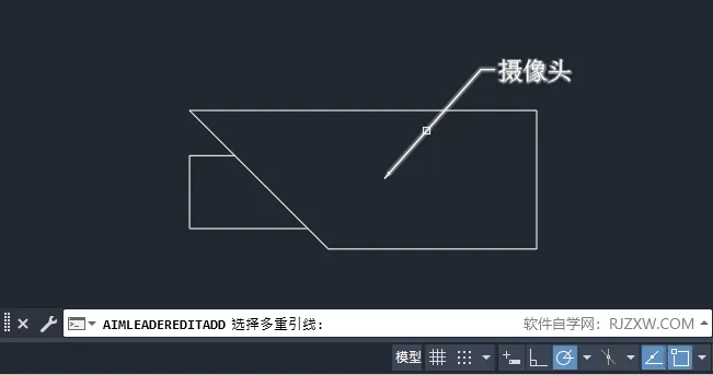 CAD2024如何添加引线的方法