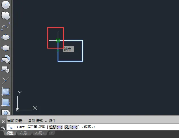 cad等距离复制N个