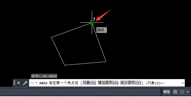 CAD2023中怎么使用AA命令