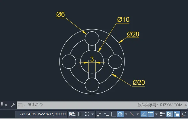 cad2024尺寸比例怎么设置