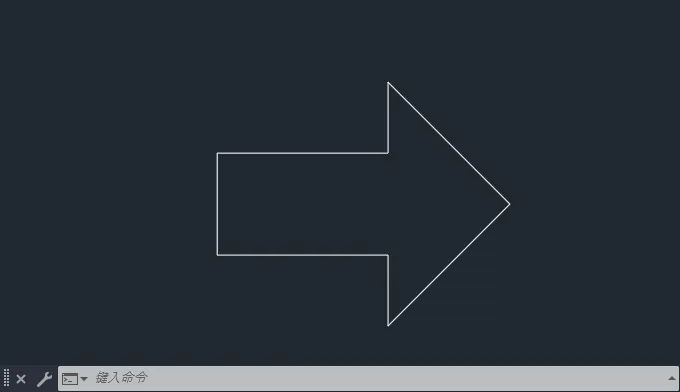 CAD2024创建一个向右箭头的图标