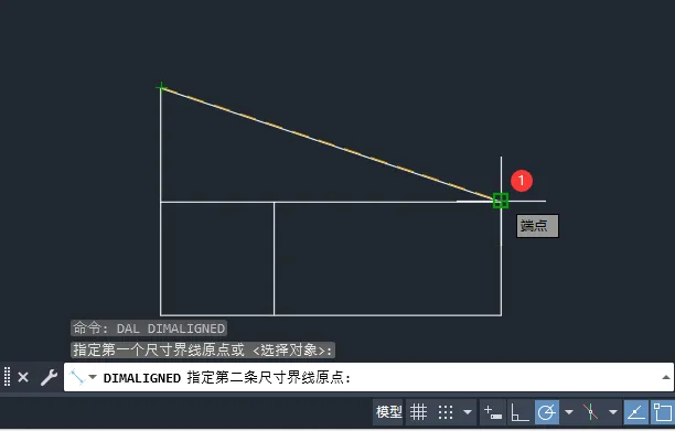 CAD中DAL命令怎么用