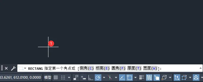 cad画长方形如何定义尺寸