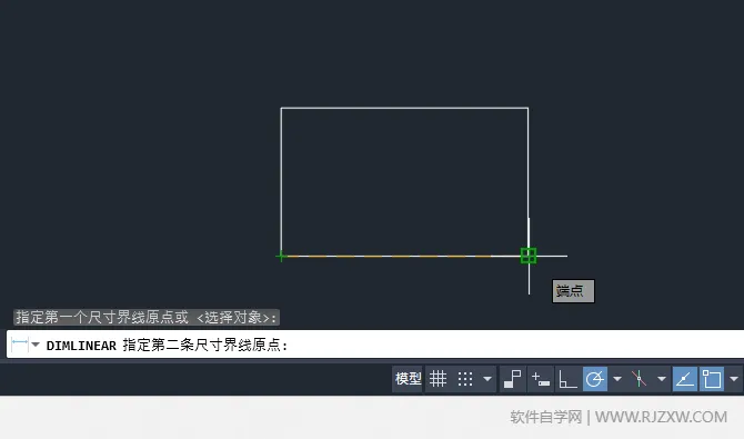 CAD2024线性标注怎么使用