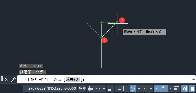 CAD绘制天线一般符号图形