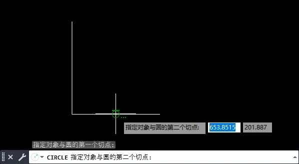 怎么用CAD画相切，相切，半径圆