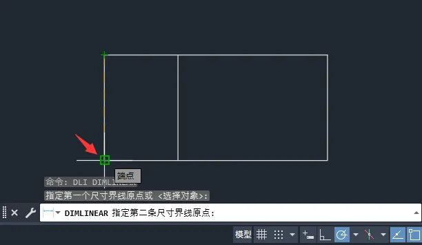 cad中dli命令怎么用