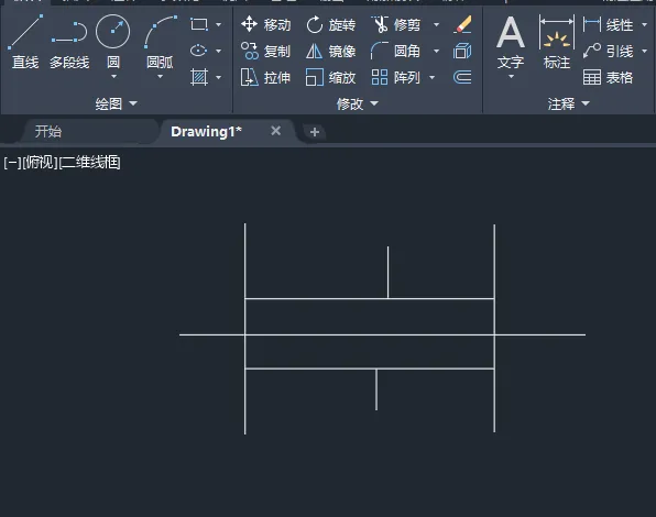 CAD怎么画柔性防水套管图形