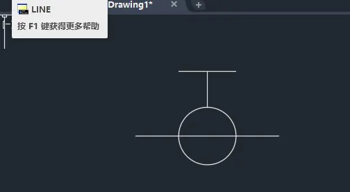 CAD如何截止阀图形的方法