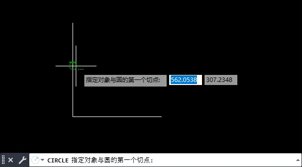 怎么用CAD画相切，相切，半径圆
