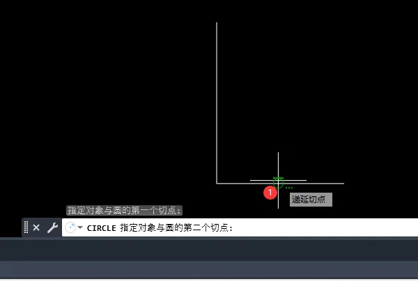 CAD2023怎么使用相切，相切，半径创建圆形