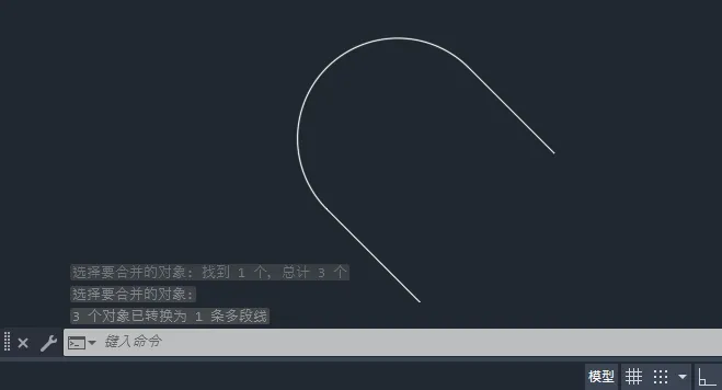 cad圆弧和直线怎么合并？cad圆弧和直线合并的方法