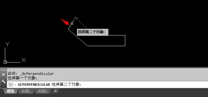 cad怎么垂直约束