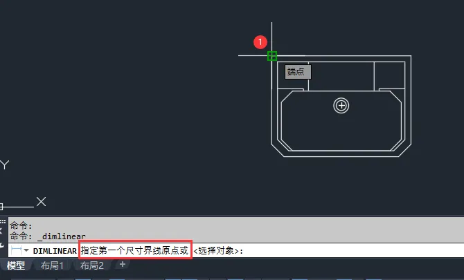 CAD如何进行线性标注