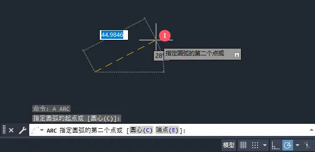 cad圆弧命令怎么用