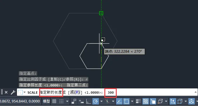 cad多边形只知道高怎么画