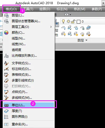 cad单位设置成毫米怎么设置