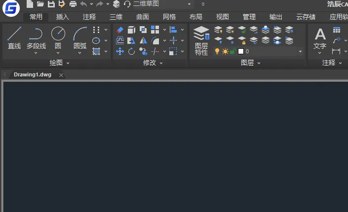 浩辰cad中的多段线怎么使用