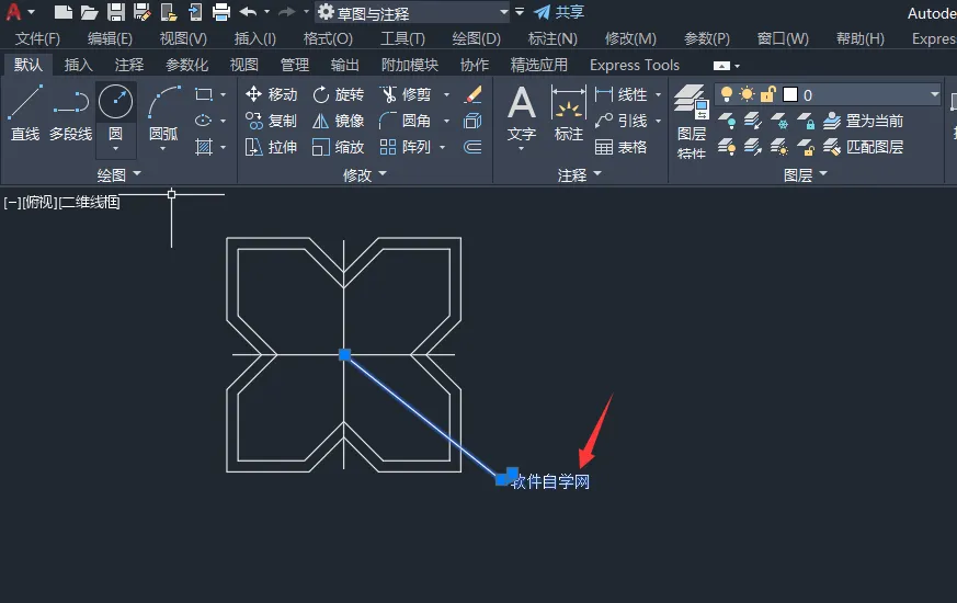 cad引线标注文字大小调整的方法