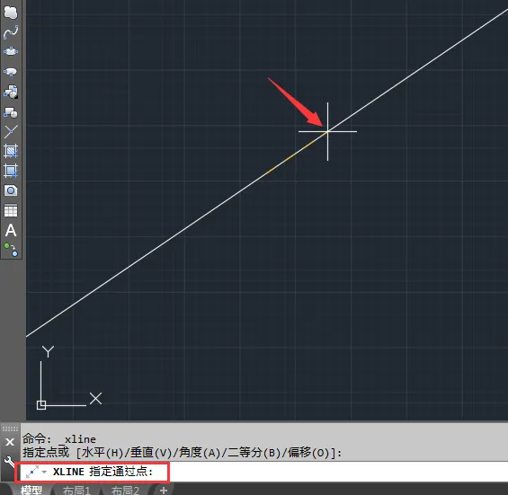 CAD2018创建无限长的线