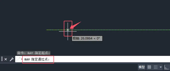 cad射线命令是RAY