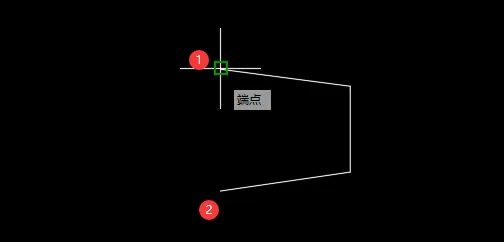 CAD2023里面怎么以两点画圆呢？