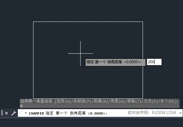 cad矩形倒角工具的详细介绍