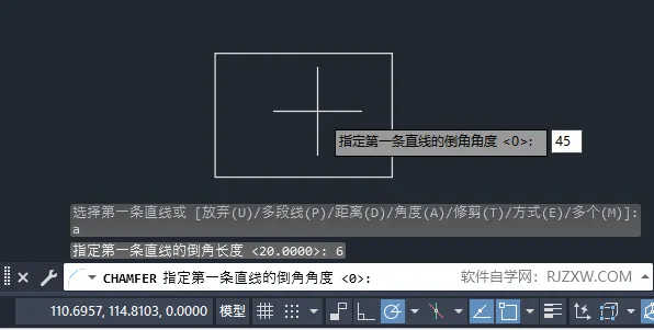 cad矩形怎么画倒角和圆角的详细介绍