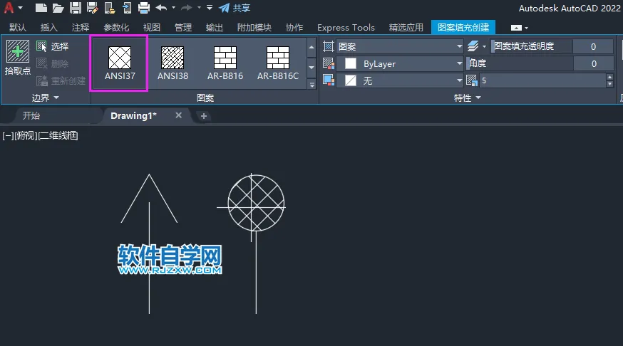CAD2022如何通气帽图形
