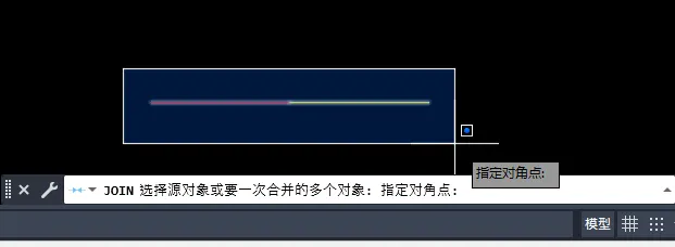 cad2023两条线怎么闭合