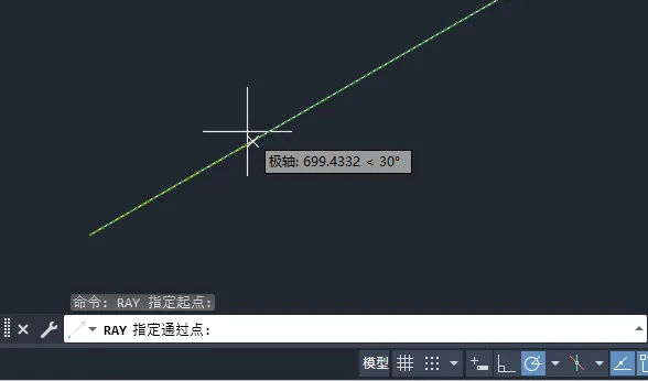 cad射线的快捷键是什么