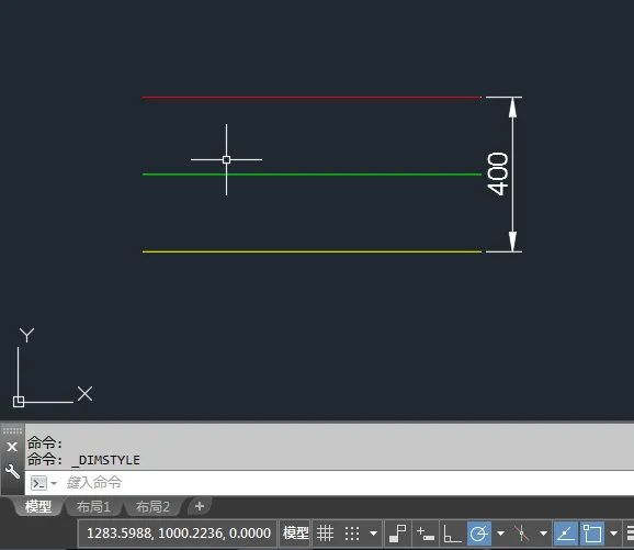 CAD2018画多线的尺寸不对怎么办