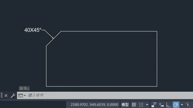 cad如何标注倒角？cad标注倒角的方法。