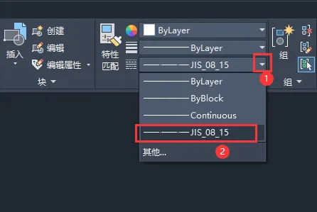 cad如何绘制虚线
