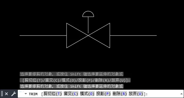 CAD怎么画压力调节阀图例