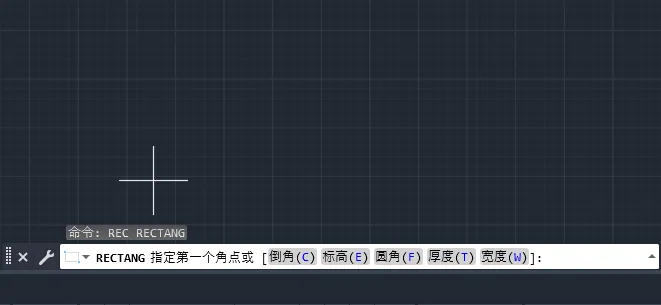 cad2024怎么画长方形快捷键