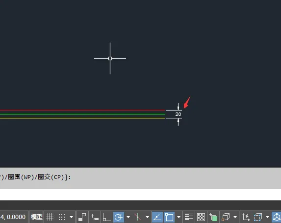 CAD2018画多线的尺寸不对怎么办