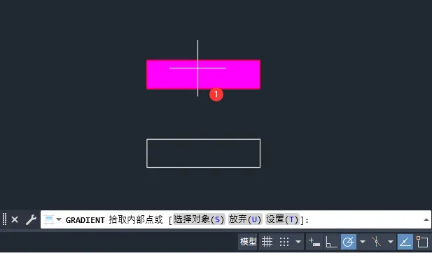 cad矩形怎么填充颜色