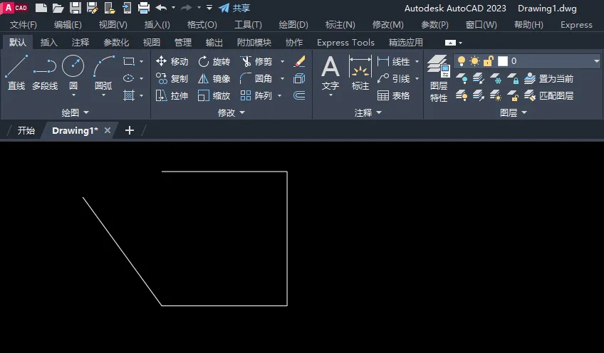 cad旋转到和一条线重合