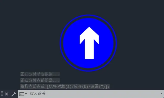 CAD怎么画直行图标